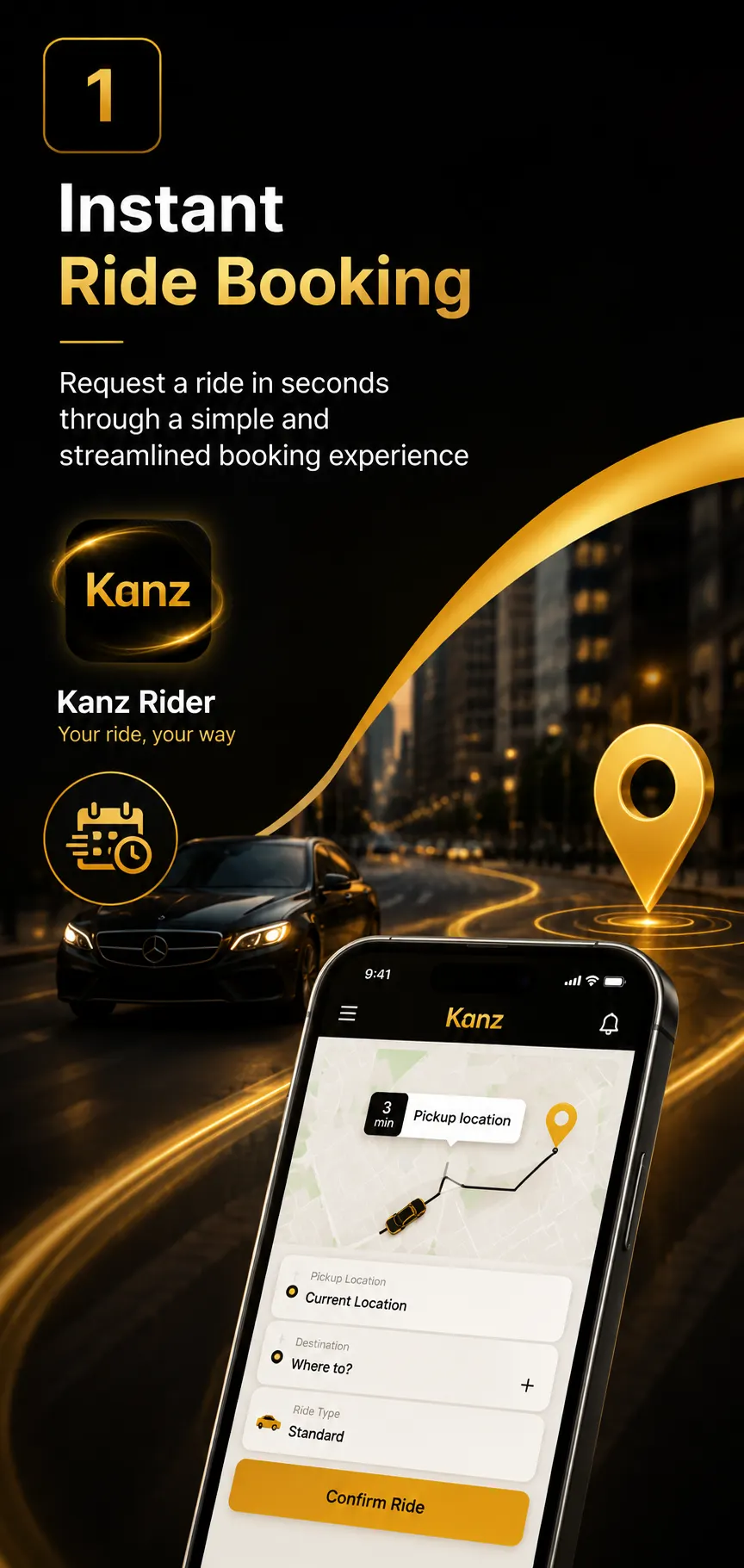 Instant Ride Booking