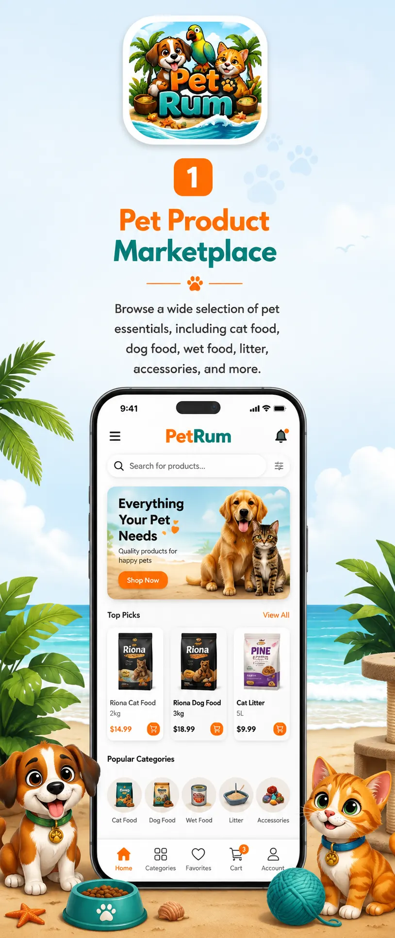 Pet Product Marketplace
