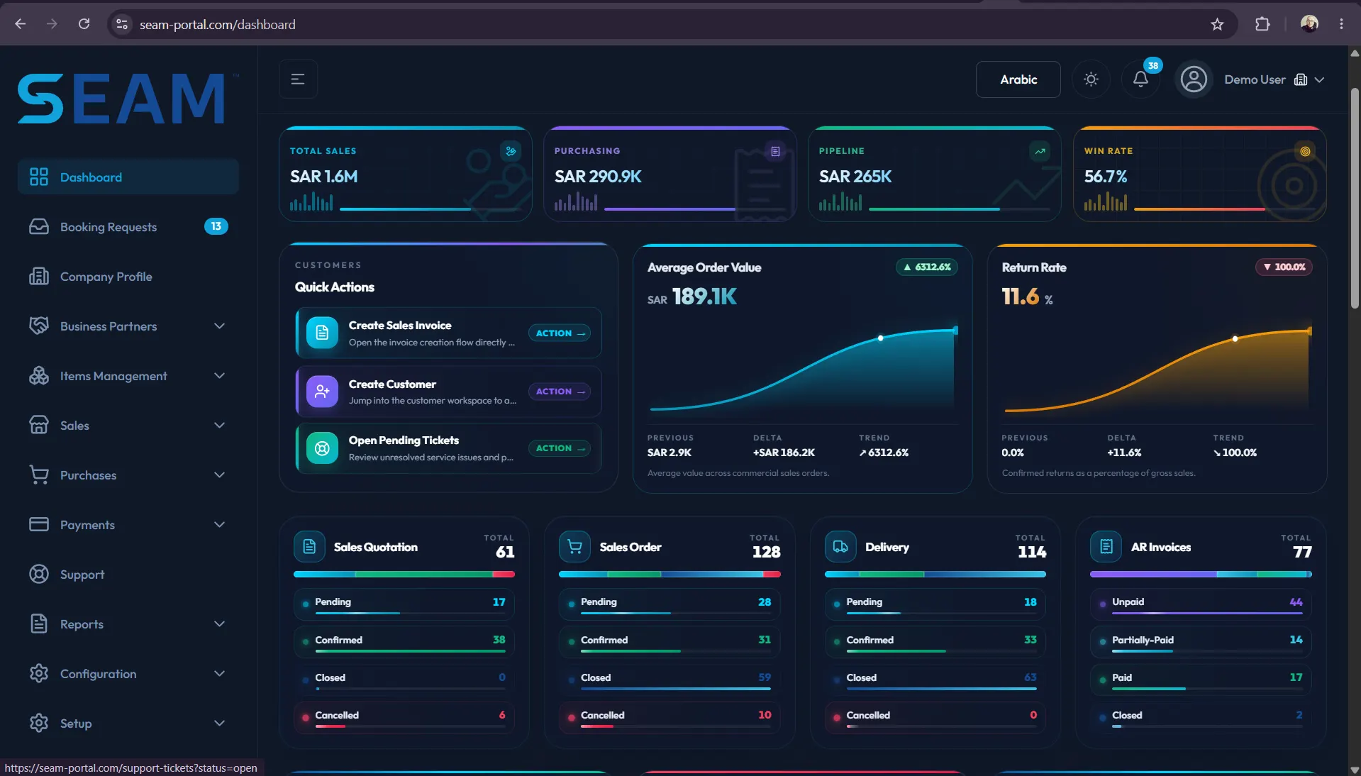 Real-time dashboards and operational analytics